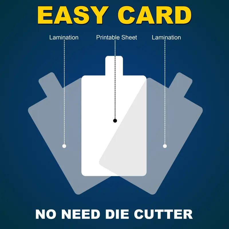 Easy Card 100 (8.5 x 5.5 cm PVC Card) - Image 2