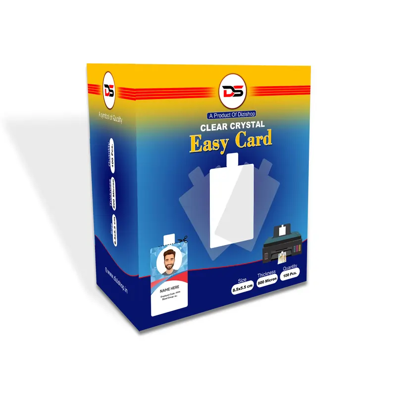Easy Card 100 (8.5 x 5.5 cm PVC Card)