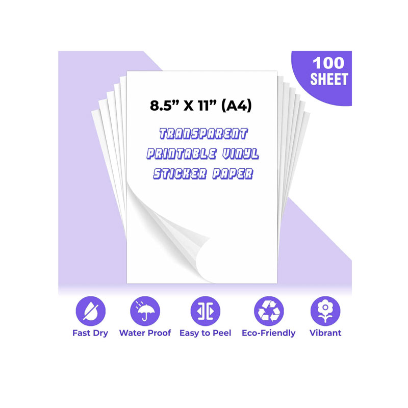 NTR Inkjet Vinyl Sticker Paper Glossy A4 - Image 2