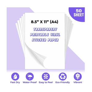 NTR Inkjet Vinyl Sticker Paper Glossy A4