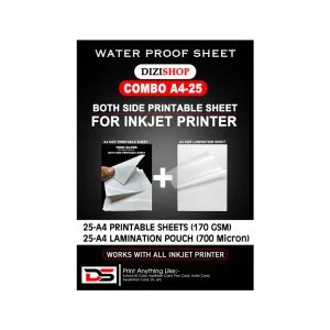 Combo Pack A4-25 for PVC Card